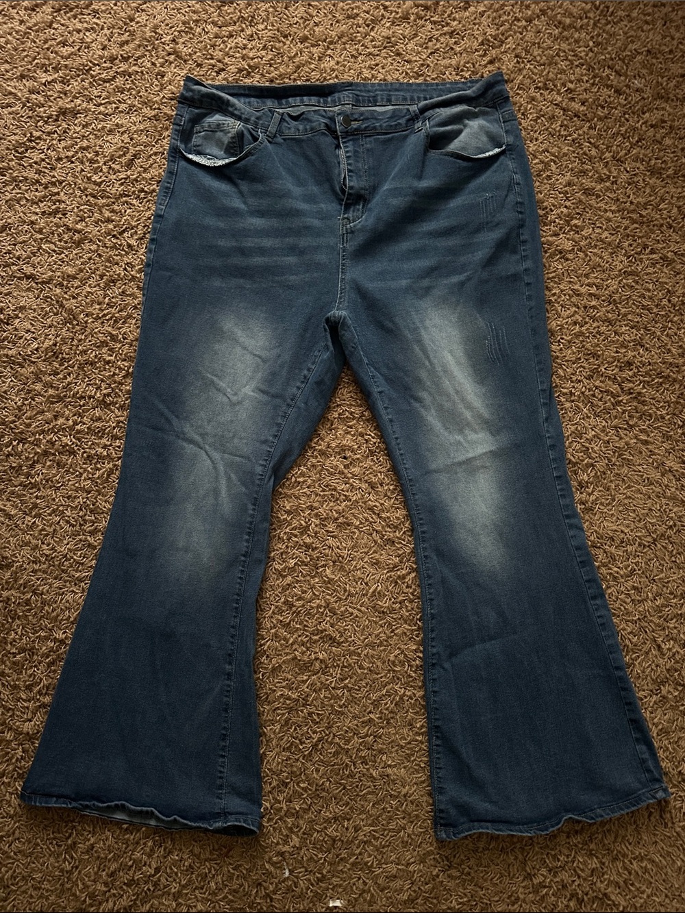 Cosmopolitan Dark Blue Flare Jeans